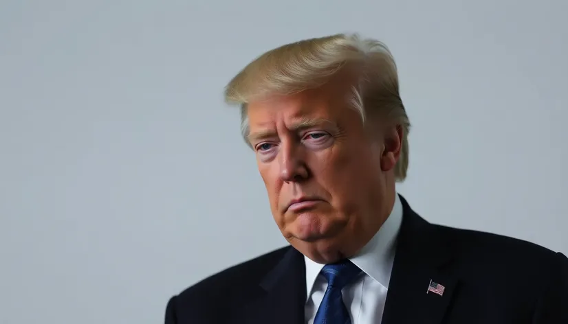 trump sad