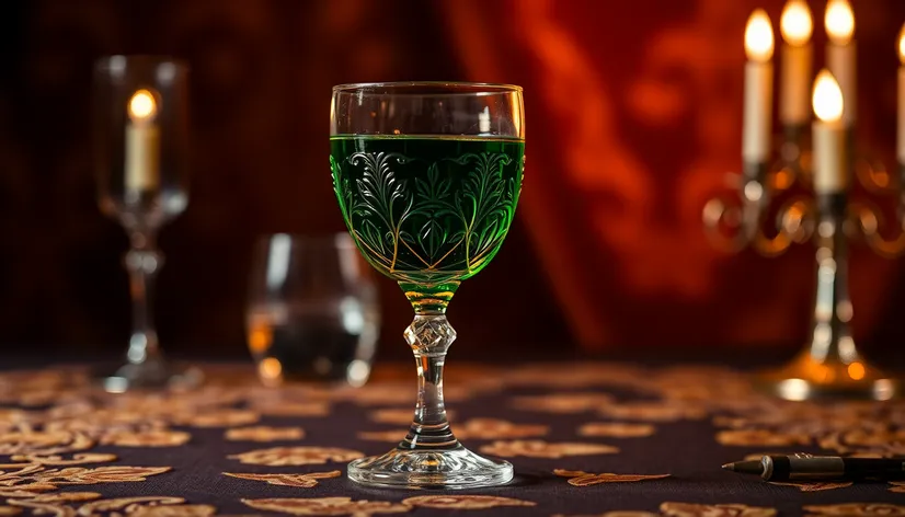 absinthe crystal glass