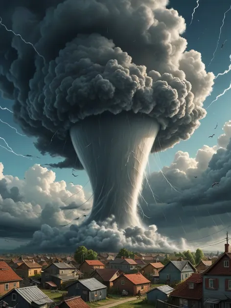 cartoon tornado