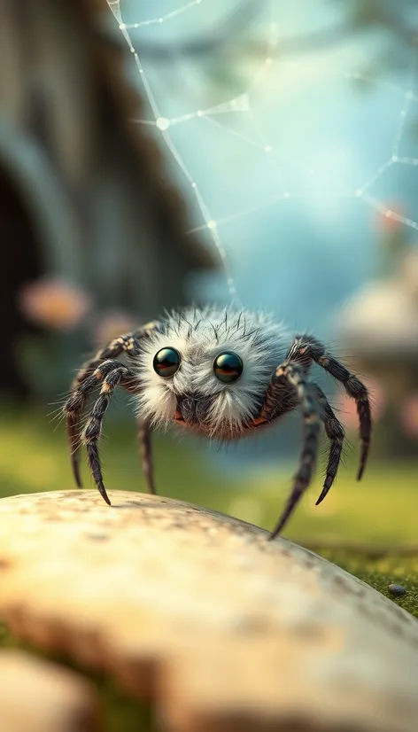 cute fluffy spider