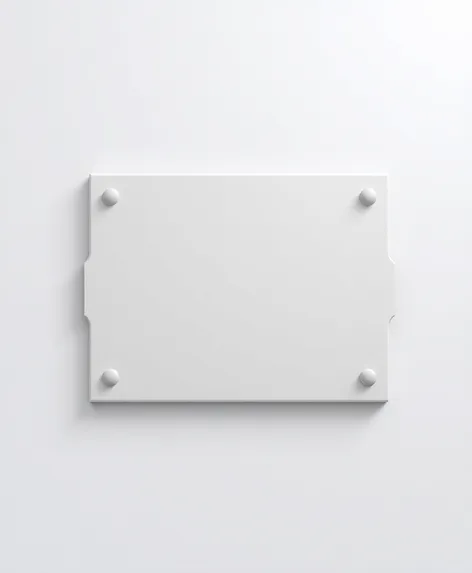 animated blank plaque