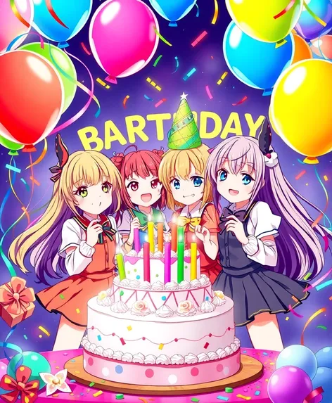 anime happy birthday images