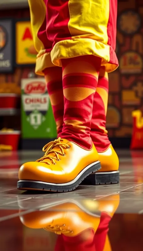 ronald mcdonald's shoes