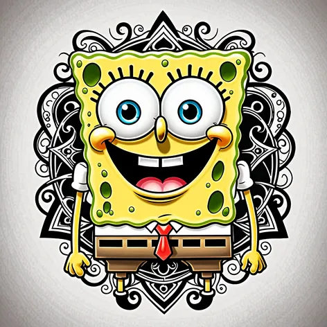 spongebob scary