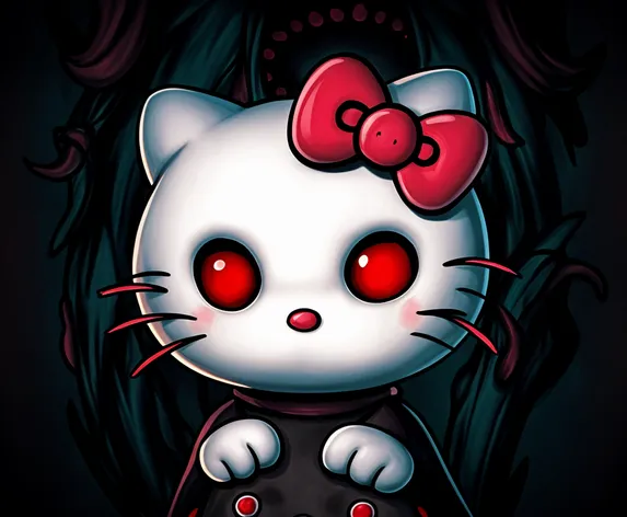 hello kitty creepy