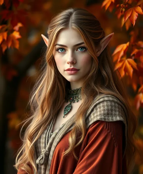 female autumn eladrin