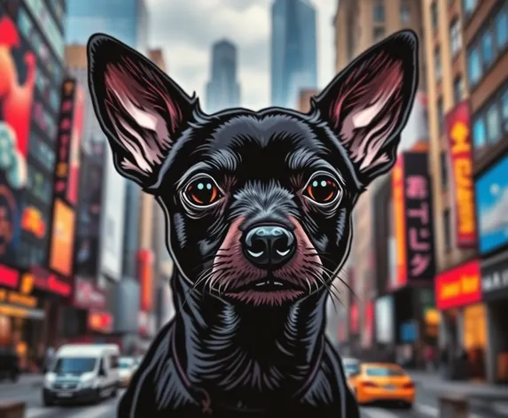 black chihuahua