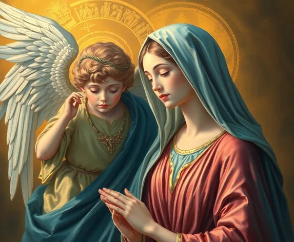 mary and angel gabriel