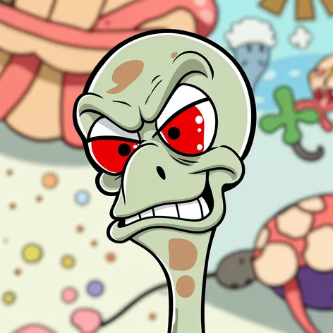 strong squidward