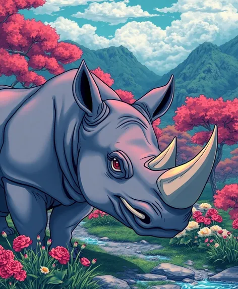 rhino anime