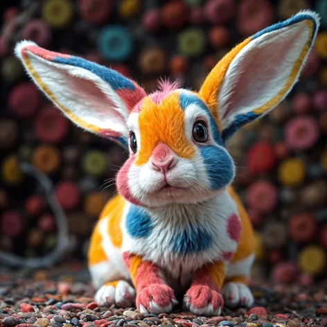 harlequin rabbit