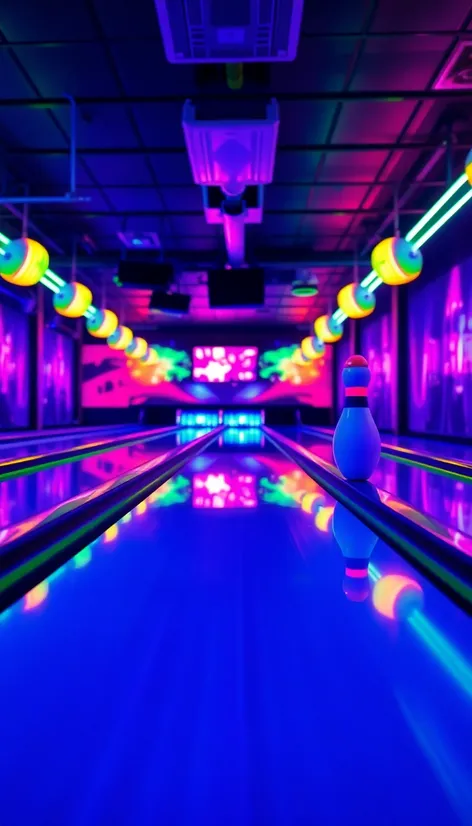 bowling alley glow dark