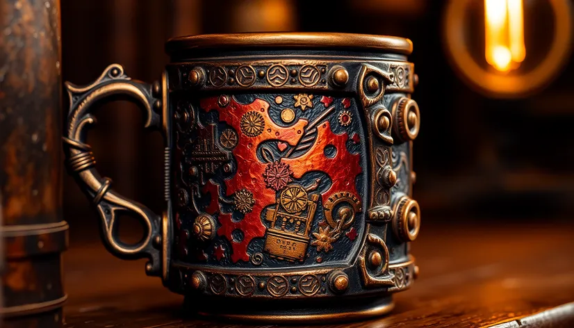 steampunk mug