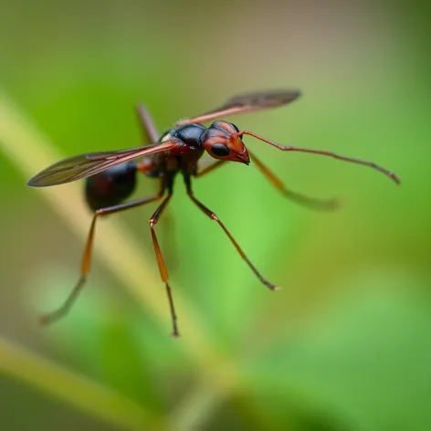 carpenter ant with wings