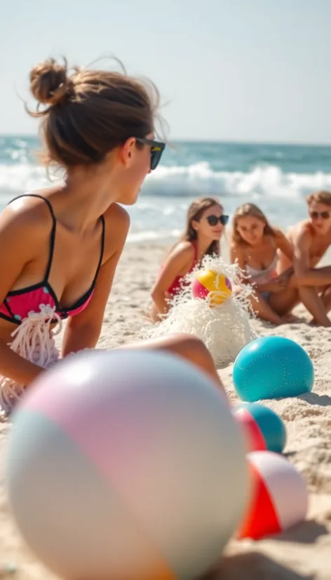 teens on beach