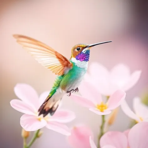 watercolor hummingbird