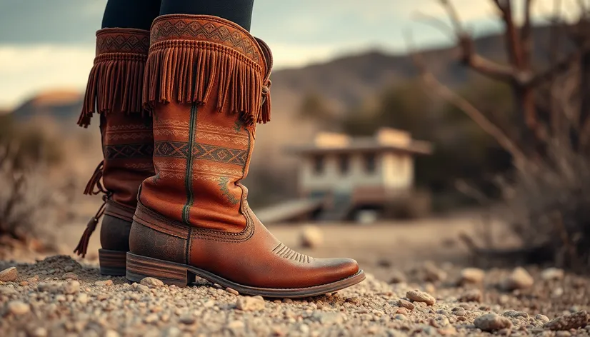 indian style boots