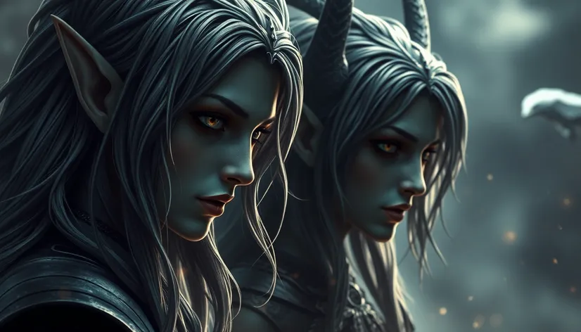 dark elf hairstyles