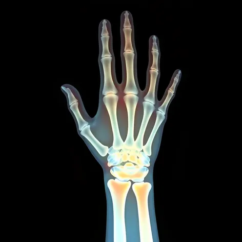 normal hand xray