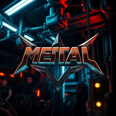 metal logo