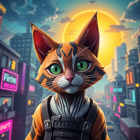 cat fortnite skin