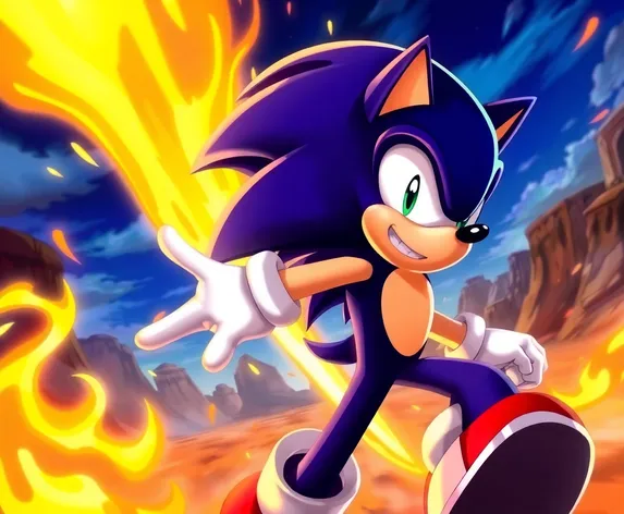 sonic the hedgehog fire