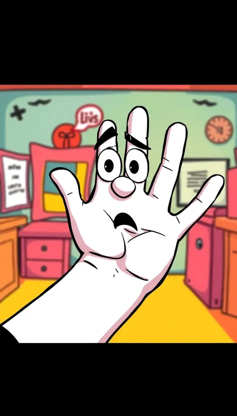 open hand png meme