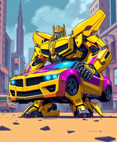 bumblebee transformer car