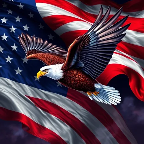 american eagle flag wallpaper