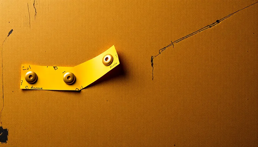 yellow rivet tape