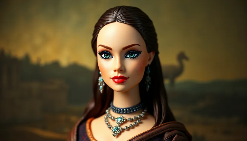 mona lisa barbie