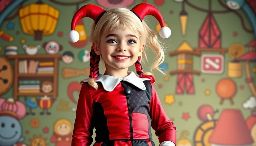 harley quinn kids costume