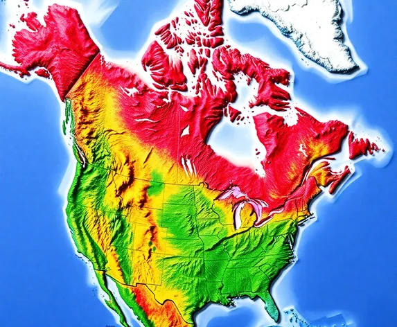 canada us map