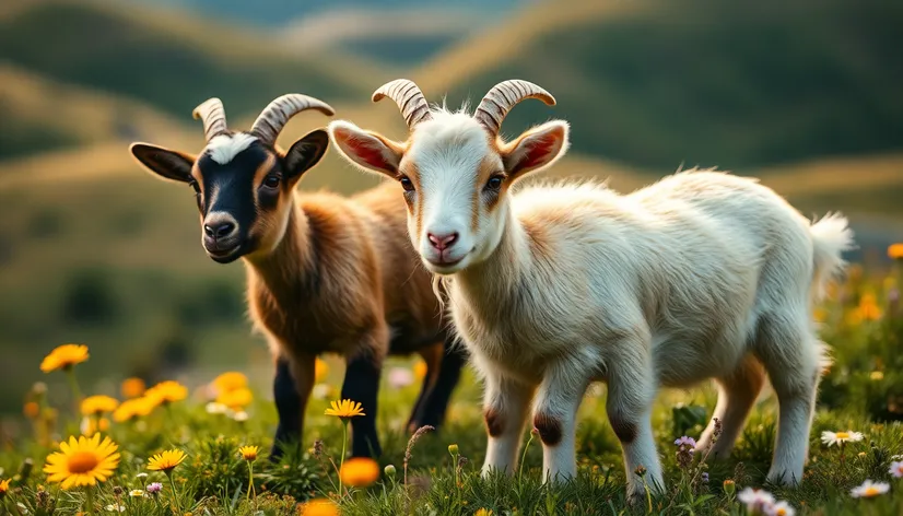 miniature pygmy goats