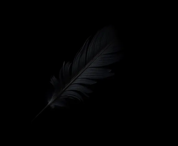 black feather