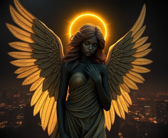 black female angel