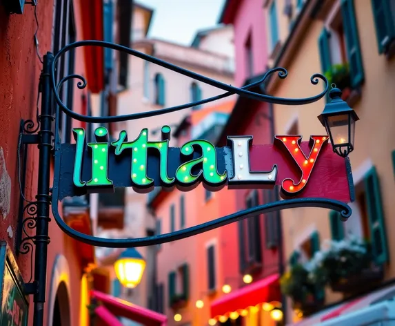 little italy sign