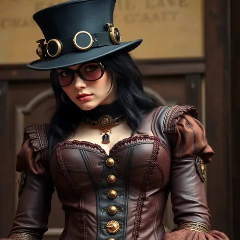 steampunk outfits female