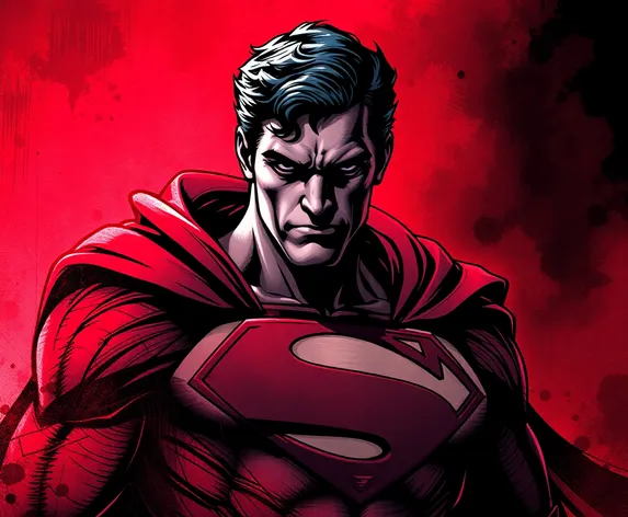 evil superman art