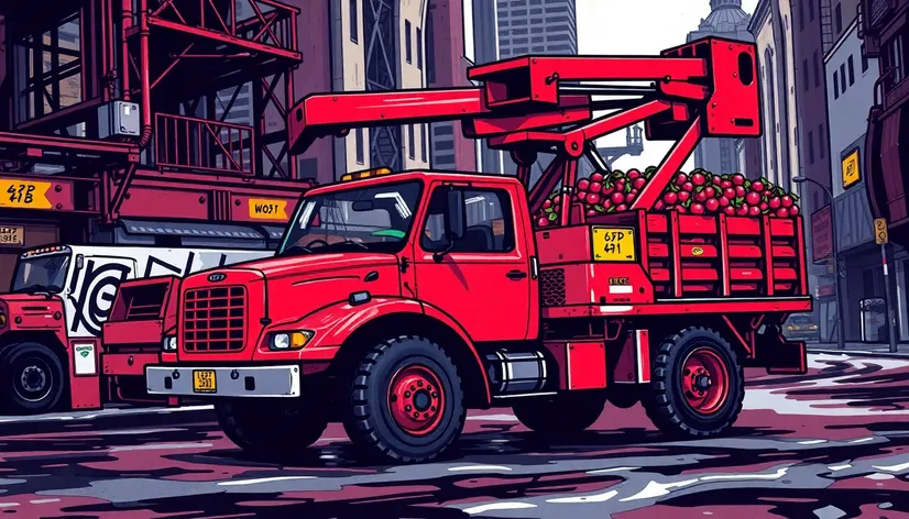 cherry picker truck