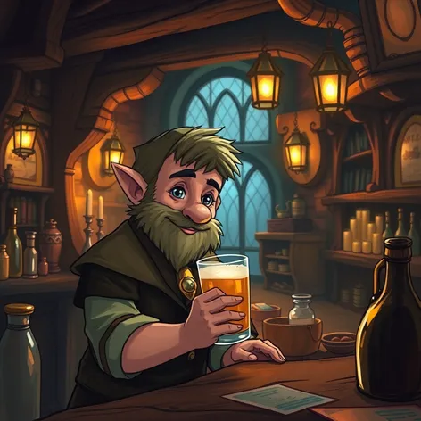 halfling bartender