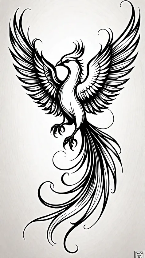 phoenix bird tattoo