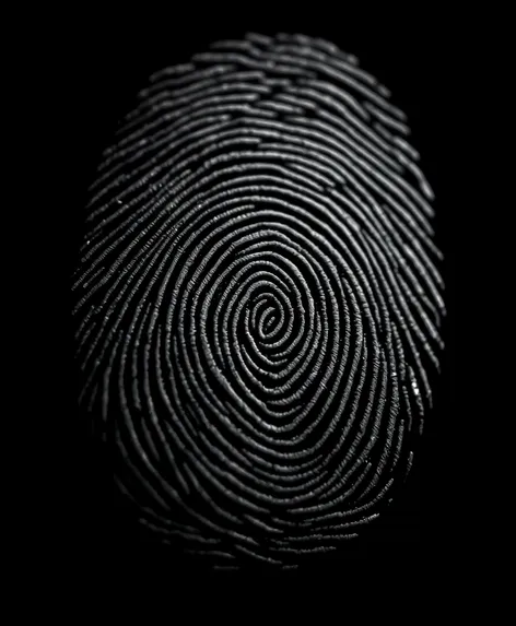 arched finger print