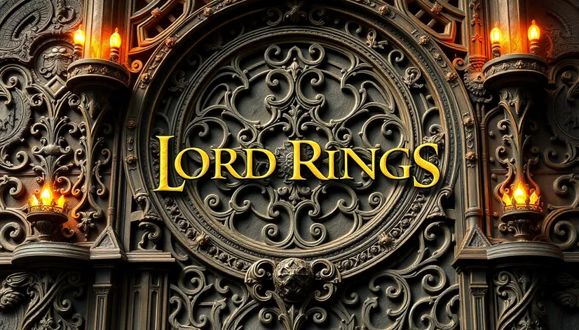 mens rings lord of