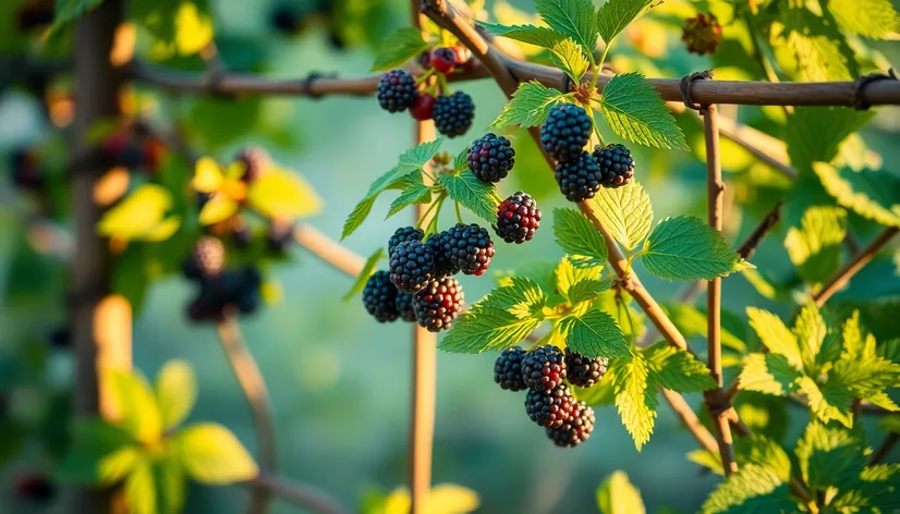 blackberry trellis