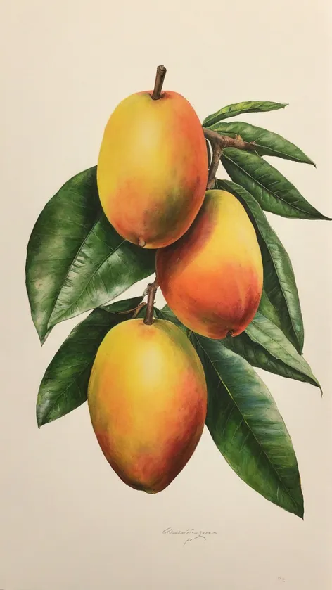 mango drawing