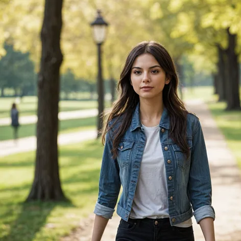 Victoria Justice walking in