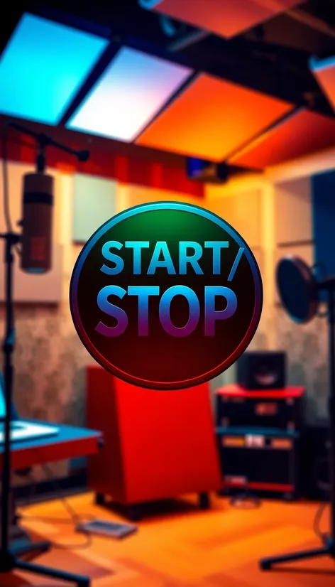 record start/stop logo