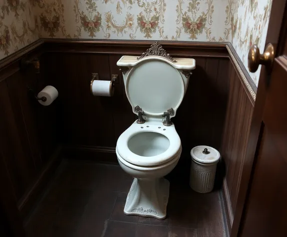 antique toilet flush