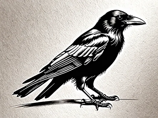 crow tattoo